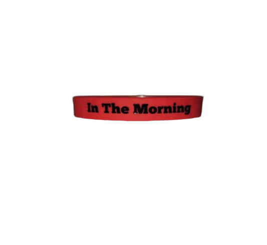 In The Morning Promo Wristband